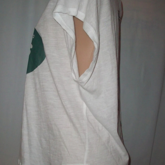 NWT VS Victoria Secret PINK LIMITED EDITION Slouchy Off The Shoulder BLING TEE - Picture 3 of 7